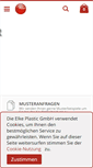 Mobile Screenshot of elke-plastic.ch